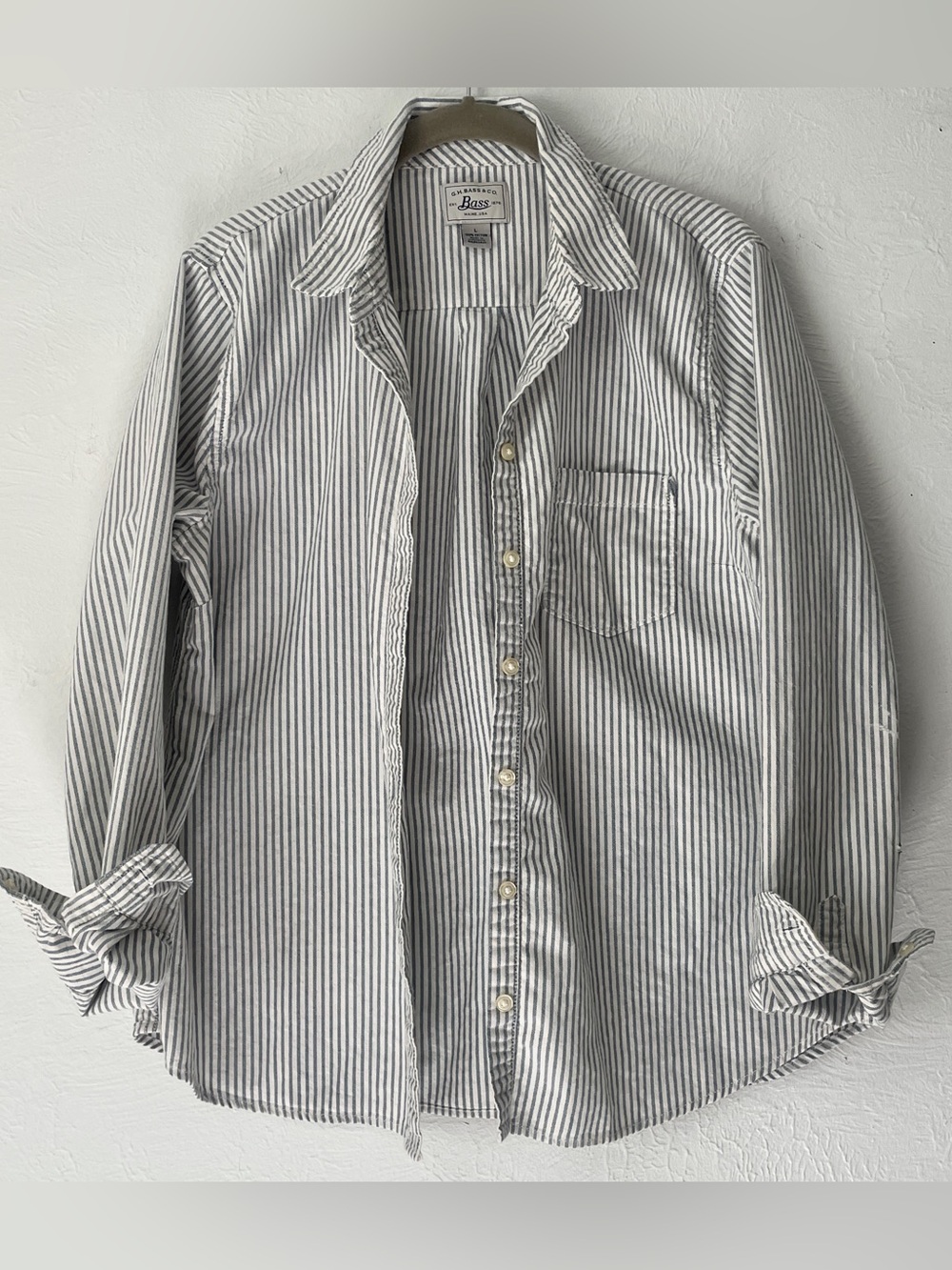 100% Cotton Striped Button Down